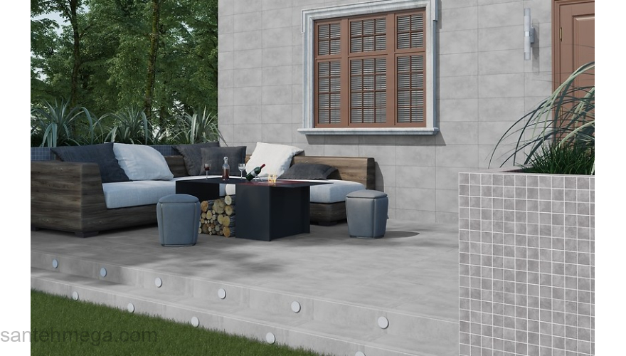 CERSANIT A-TH5A526\J Плинтус Townhouse 70х598 светло-серый