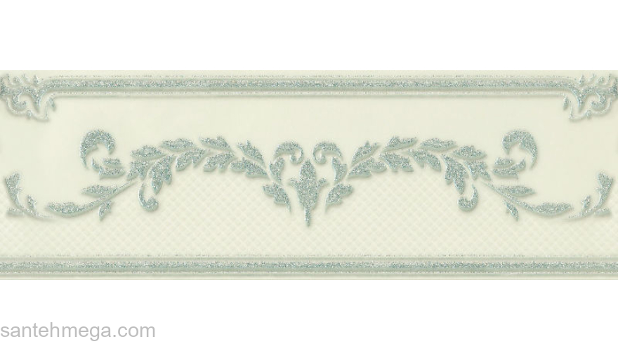 Gracia Ceramica 010200000092 Бордюр Visconti 250х85 turquoise 03