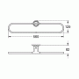 Полотенцедержатель GROHE Ondus 40381000 для ванной комнаты. Фото