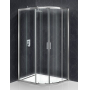 Душевой угол BELBAGNO UNO-195-RH-2-100/80-C-Cr. Фото
