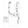 Смеситель для ванны GROHE Europlus II 33547002. Фото