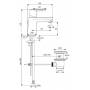 Смеситель для раковины IDEAL STANDARD Vito B0405AA. Фото