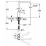 Смеситель для мойки GROHE Essence New 30269000. Фото