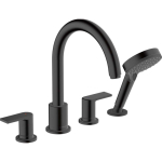 Смеситель на край ванны Hansgrohe Vernis Shape 71459670 черный Смеситель на край ванны Hansgrohe Vernis Shape 71459670 черный. Фото
