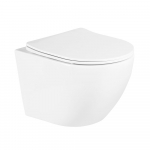Унитаз подвесной безободковый с сиденьем Soft-Close BELBAGNO Uno BB3105CHR/SC Унитаз подвесной безободковый с сиденьем Soft-Close BELBAGNO Uno BB3105CHR/SC. Фото